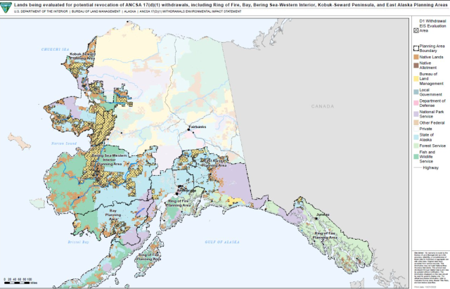 BLM Seeks Input On Draft Public Land Order Environmental Impact ...